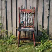你知道如何将一个旧的木制椅子回收吗？