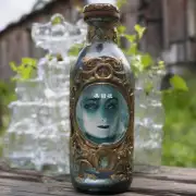 你能告诉我如何将一个废弃的瓶子变成一个漂亮的脸？