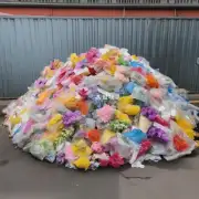 如果我选择将塑料花材料丢弃到垃圾桶中会对环境造成什么影响?