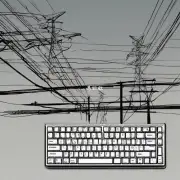 如何找到键盘上的电源线?