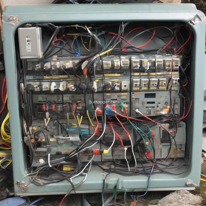 在没有明确标识的情况下如何处理损坏的电器设备是否可行？